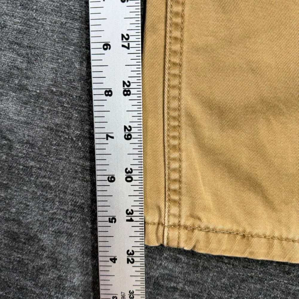 Levis 514 Straight Fit Tan Khaki Pants Mens 32x34 Cotton Blend Casual Trousers
